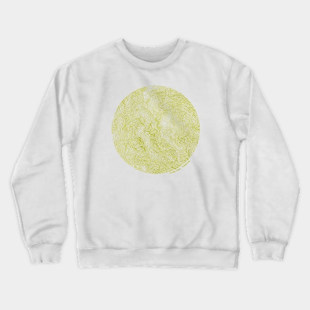 Mitre Peak, Tararuas (circle) Crewneck Sweatshirt by simplistictees